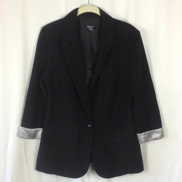 IZ Buyer Black Blazer - Picture 1 of 6